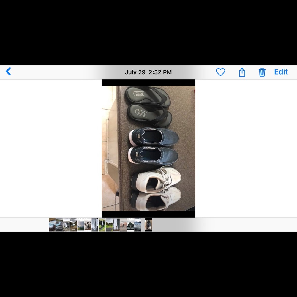 Skechers tennis shoes and loafers , chaps sandals